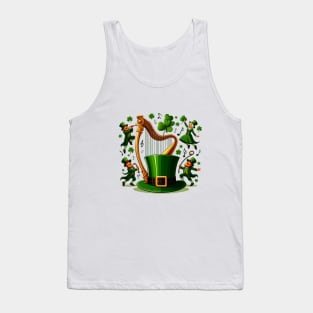 Irish Harp Tank Top